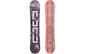 X Andy Warhol Collaboration PLY FLAT Freestyle Powder Unisex Snowboards DC Shoes, красный