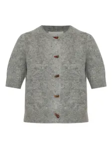 Кардиган с короткими рукавами MUNTHE, серый