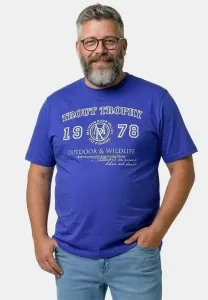 Футболка с принтом halbarm Men Plus, Azure