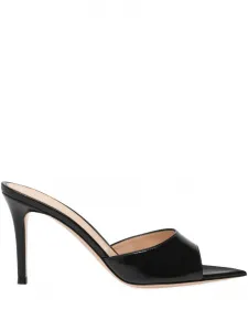 Туфли-лодочки Elle на каблуке 85 мм Gianvito Rossi, черный