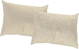 Декоративная подушка Adam "Flower Cuveé", с цветочным узором, двусторонний чехол без наполнения, 1 шт 40х40 см, цвет naturweiß + geblümt