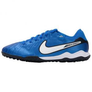 Nike Легендарные Tiempo Legend 10 Pro TF Soar в бело-голубом цвете, цвет Blue