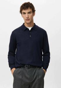 Поло Mango Polo shirt, Royal Blue