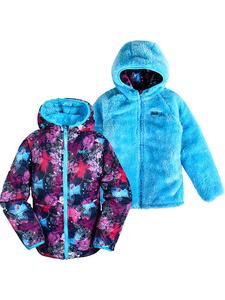 Стеганая куртка Peek U, цвет dunkelblau/türkis