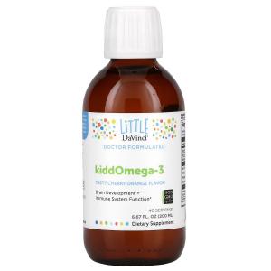 Little DaVinci KiddOmega-3 вкус вишни и апельсина 200 мл (6,67 жидк. Унции)
