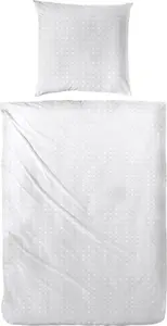 Постельное белье перкаль точки серебро, 135 х 200 см Vario