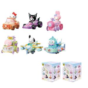 Sanrio Exceptionally Small Car Team слепая коробка товары одиночная мистери коробка/полная коробка 6 шт TOP TOY