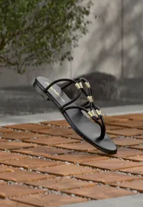 Сандалии с т-образным ремешком Pretty Ballerinas, Black