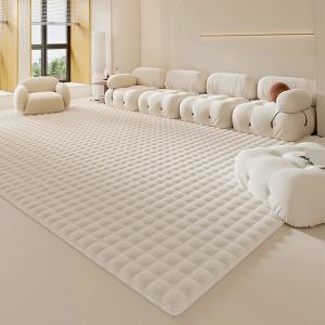 Ковер Budis Bubble Velvet, 80х120 см, молочно-белый