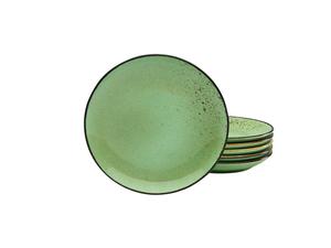 Набор десертных тарелок Creatable, зеленый