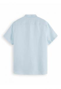 Рубашка SHORT-SLEEVED POCKETED Scotch & Soda, светло-голубой