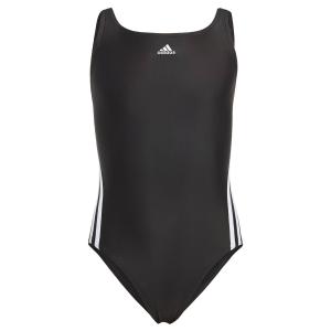 Adidas Performance Спортивный купальник Minimiser '3-Stripes' в черном цвете