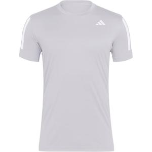 Футболка мужская Tennis3 Stripes SS25 Honor Gray Adidas, серый
