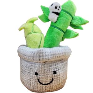 Креативный брелок Sprout Ball Panda для рюкзака декоративная кукла плюшевый подвес 12 см Happy Fish, Potted Bamboo