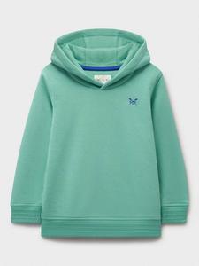 Детская худи из хлопковой смеси Crew Clothing, Turquoise Blue