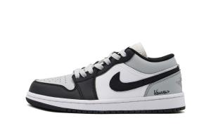 Jordan Air 1 устойчивые к истиранию низкие кроссовки для скейтбординга унисекс Black Gray