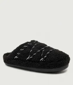 Mb TEDDY SLIPPER мюли-сандалии Moon Boot, черный