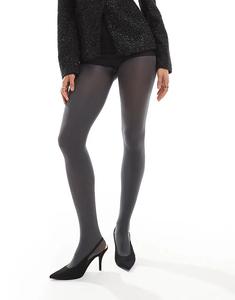 Плотные колготки Pretty Polly 60 ден серого цвета