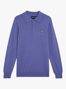 Джемпер из хлопка и мериносовой шерсти с круглым вырезом Lyle & Scott, Twilight
