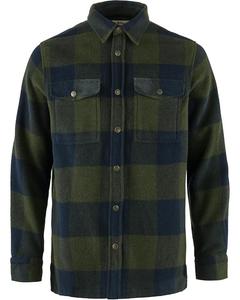 Рубашка Fjällräven Canada Shirt, цвет Deep Forest/Dark Navy