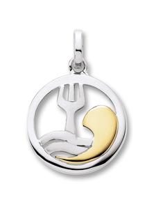 ONE ELEMENT Кулон со знаком зодиака Водолей, изготовленный из серебра 925 пробы