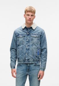Куртка Karl Lagerfeld Jeans SHEARLING DENIM, Washed Mid Blue/Blue