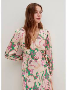 Длинное платье STEFANEL, цвет rosé/grün