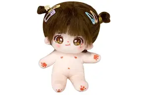 Xilemeng Оригинальная кукла Brand Puffed White Rabbit, хлопковая кукла, кукла для переодевания, плюшевая кукла высотой 20 см