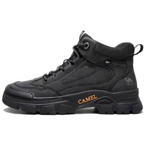 CAMEL Антискользящие износостойкие треккинговые полуботинки мужские Midnight Black, цвет Midnight Black
