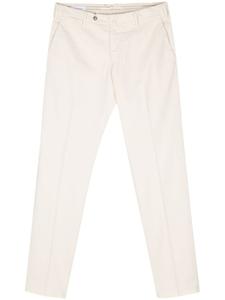 Зауженные брюки LUIGI BIANCHI MANTOVA, нейтральный цвет