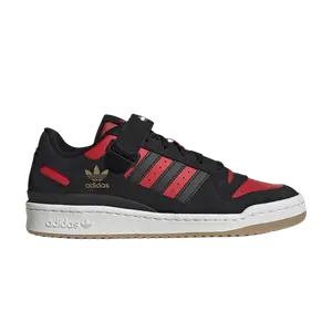 Кроссовки adidas Forum Low 'Black Vivid Red', черный