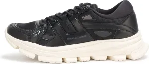 Мужские массивные кроссовки Armani Exchange Crash, черный