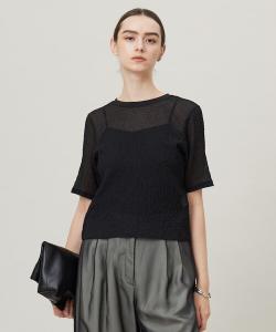 Топ укороченный футбольный, моющийся, блестящий ICB, черный