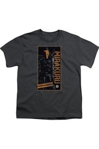 Футболка Arrow Mirakura Energy Drink с коротким рукавом для детей Gildan, Charcoal