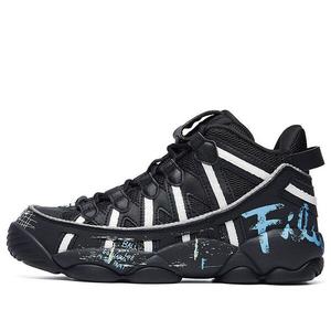 Кроссовки fila spaghetti vntg gs black/white/blue Fila Fusion, черный