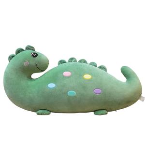 Плюшевая игрушка динозавр плюшевая кукла 80см/115см высота 45см/80см/115см длина Fox fairy, зеленый