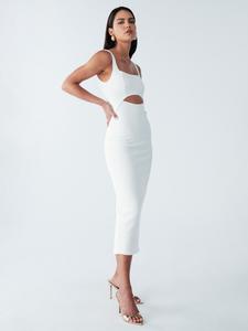 Миди платье BWLDR ADI MIDI DRESS, White