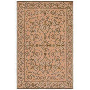 Желтый ковер Chelsea Ariana Safavieh, 122x122 см, круглый