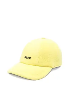 Бейсболка с тиснённым логотипом Msgm, желтый