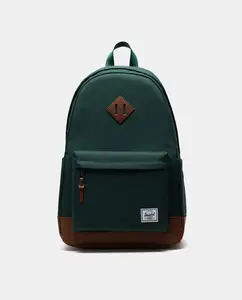 Зеленый рюкзак Heritage с застежкой-молнией и отделением для ноутбука Herschel, зеленый