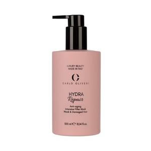 CARLO OLIVERI Hydra Repair Укрепляющая маска для волос с реструктурирующим и антивозрастным эффектом Интенсивное лечение слабых и поврежденных волос 300 мл