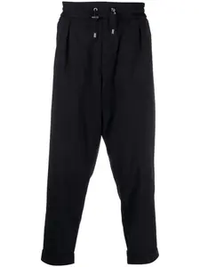 Брюки с кулиской BALMAIN, синий