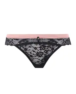 Бразильские стринги Freya, черный