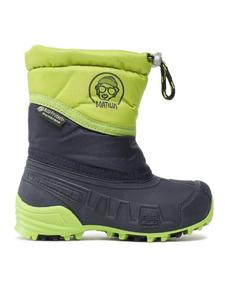 Зимние Ботинки Boatilus Dunkelblau, зеленый/темно-синий