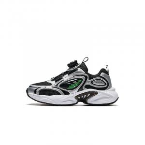 Звездные путешествия противоскользящие износостойкие низкие детские повседневные кроссовки для детей 3-7 лет Antakids, серебряный/черный