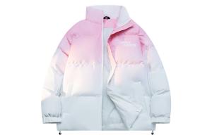 BOBBY ABLEY Пуховик Unisex, Gradient Pink