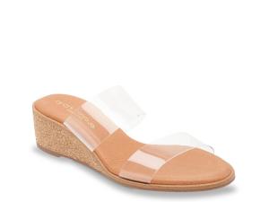 Сандалии на танкетке Andre Assous Gwenn, прозрачный