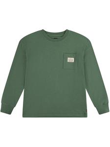 Рубашка с длинным рукавом Levi's Kids, зеленый