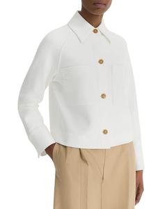 Рубашка Куртка Vince, слоновая кость/кремовый