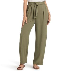 Женские укороченные брюки с завышенной талией slim leg Ab Studio